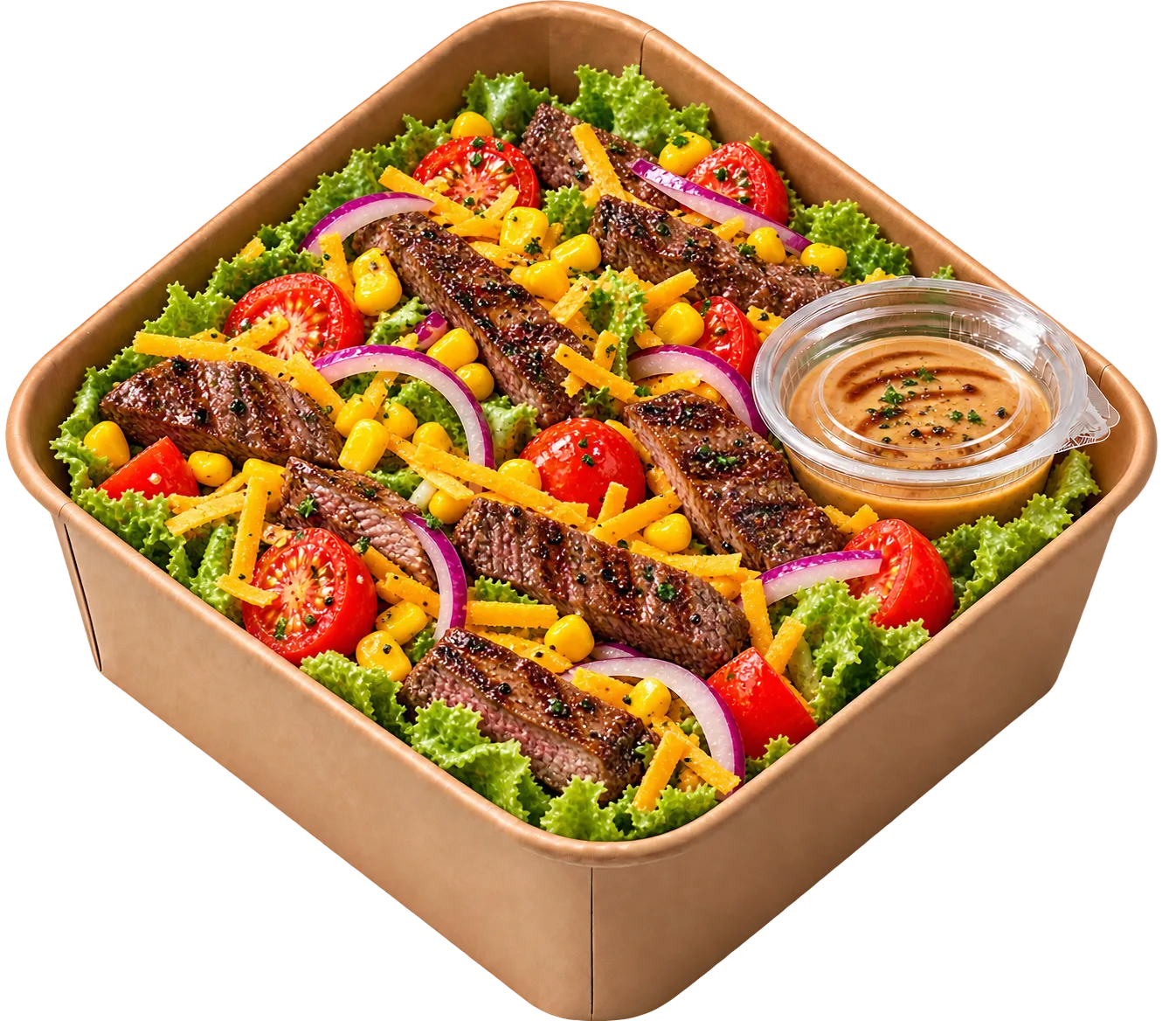 BBQ Beef Salad