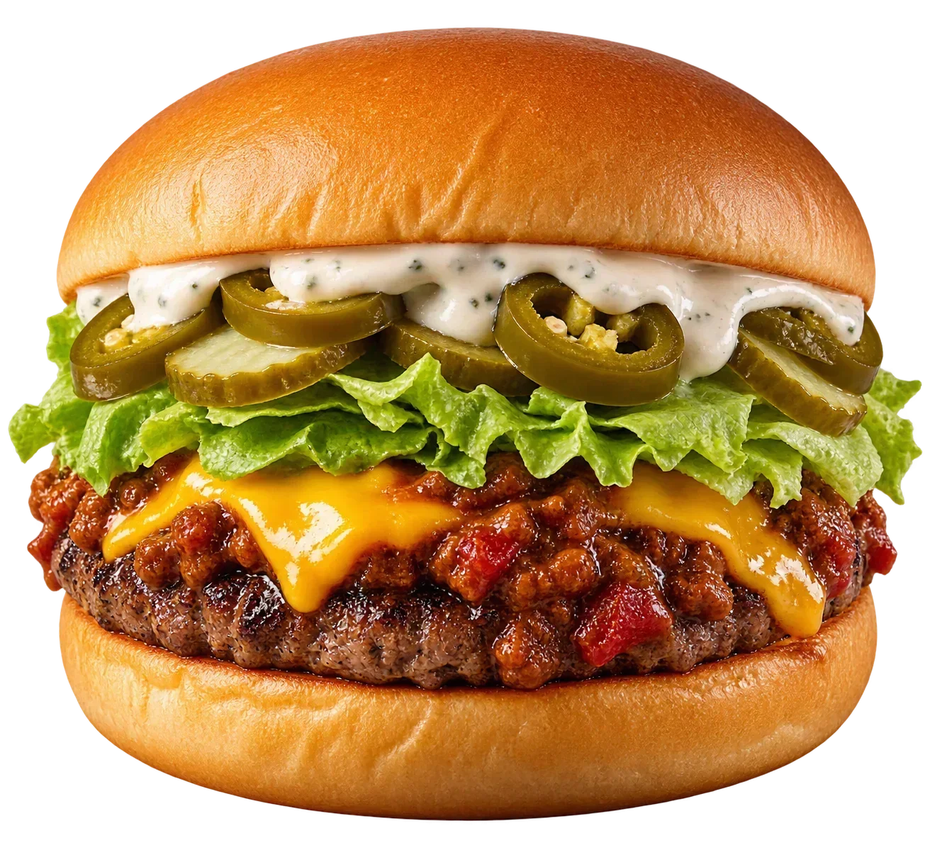 Chili Beef Burger
