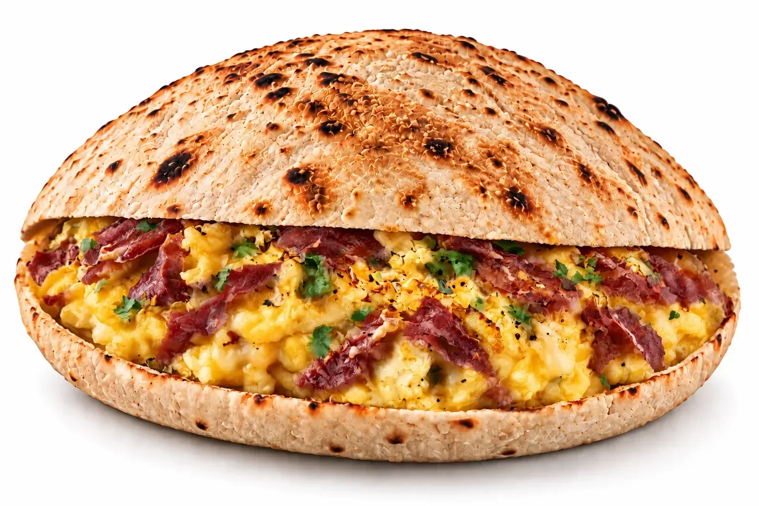 Egg with Basturma & Kiri Cheese (Sandwich)