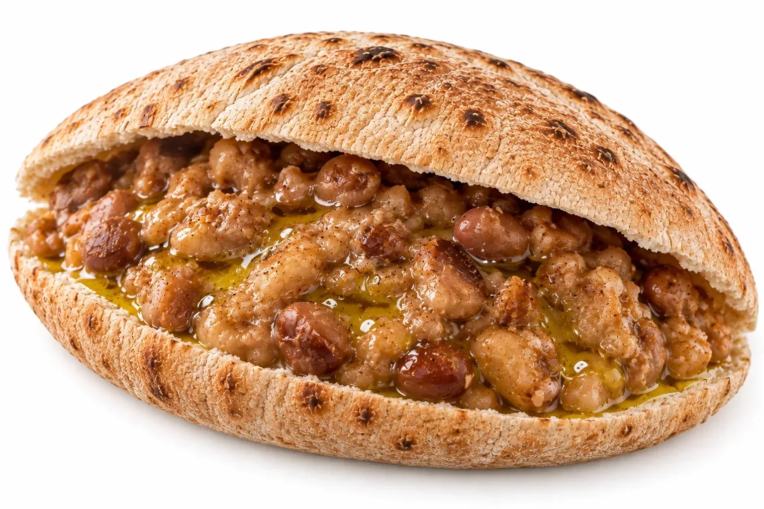 Foul with Oil (Sandwich)
