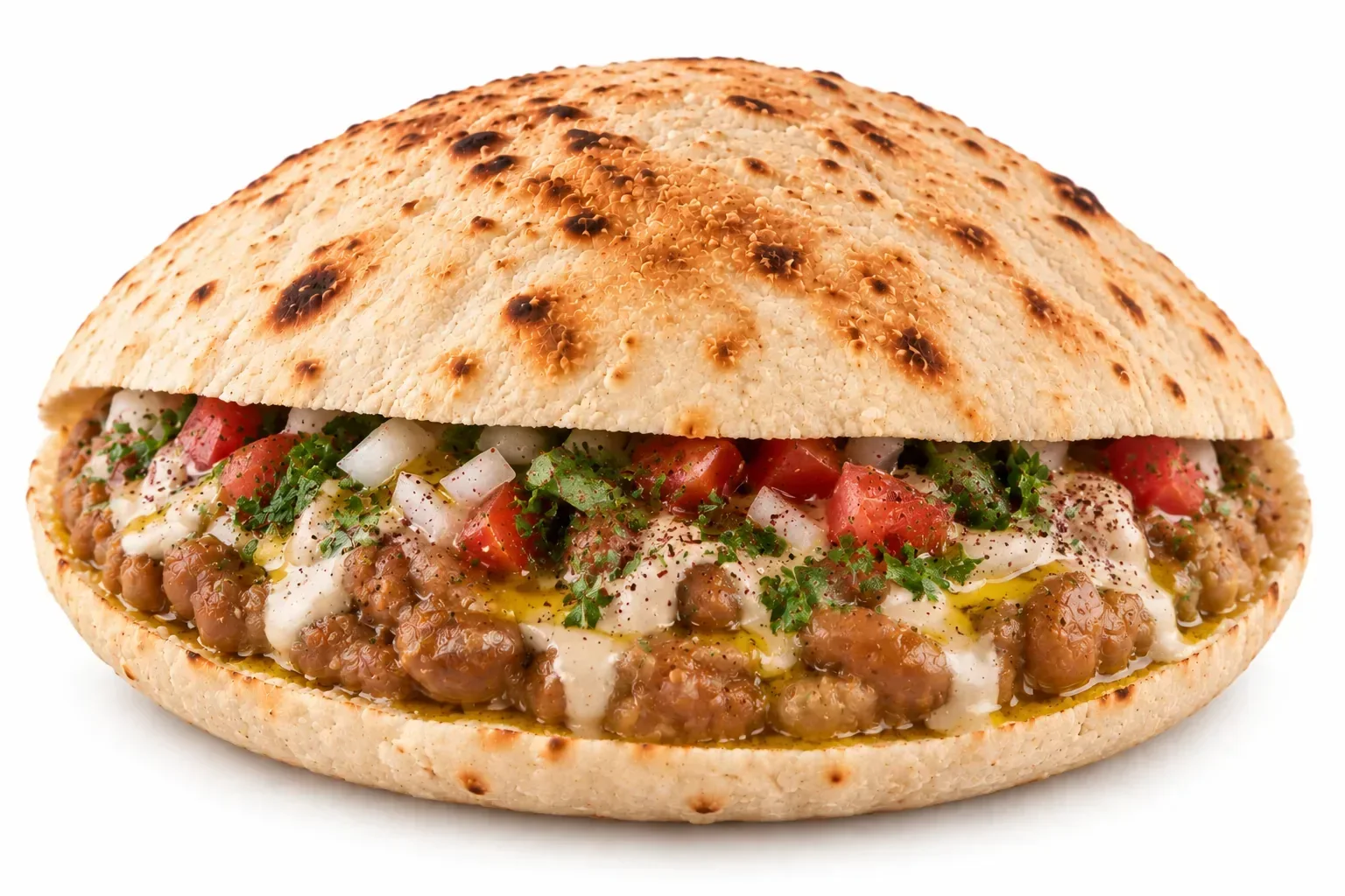 Foul with Tahini (Sandwich)