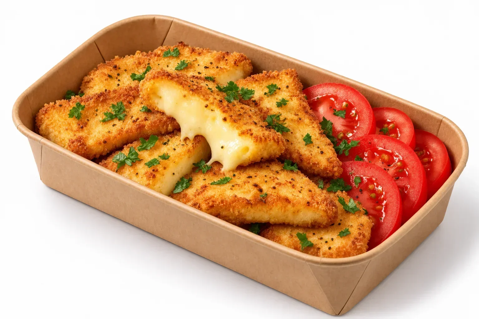 Fried Roumy Cheese (Plate)