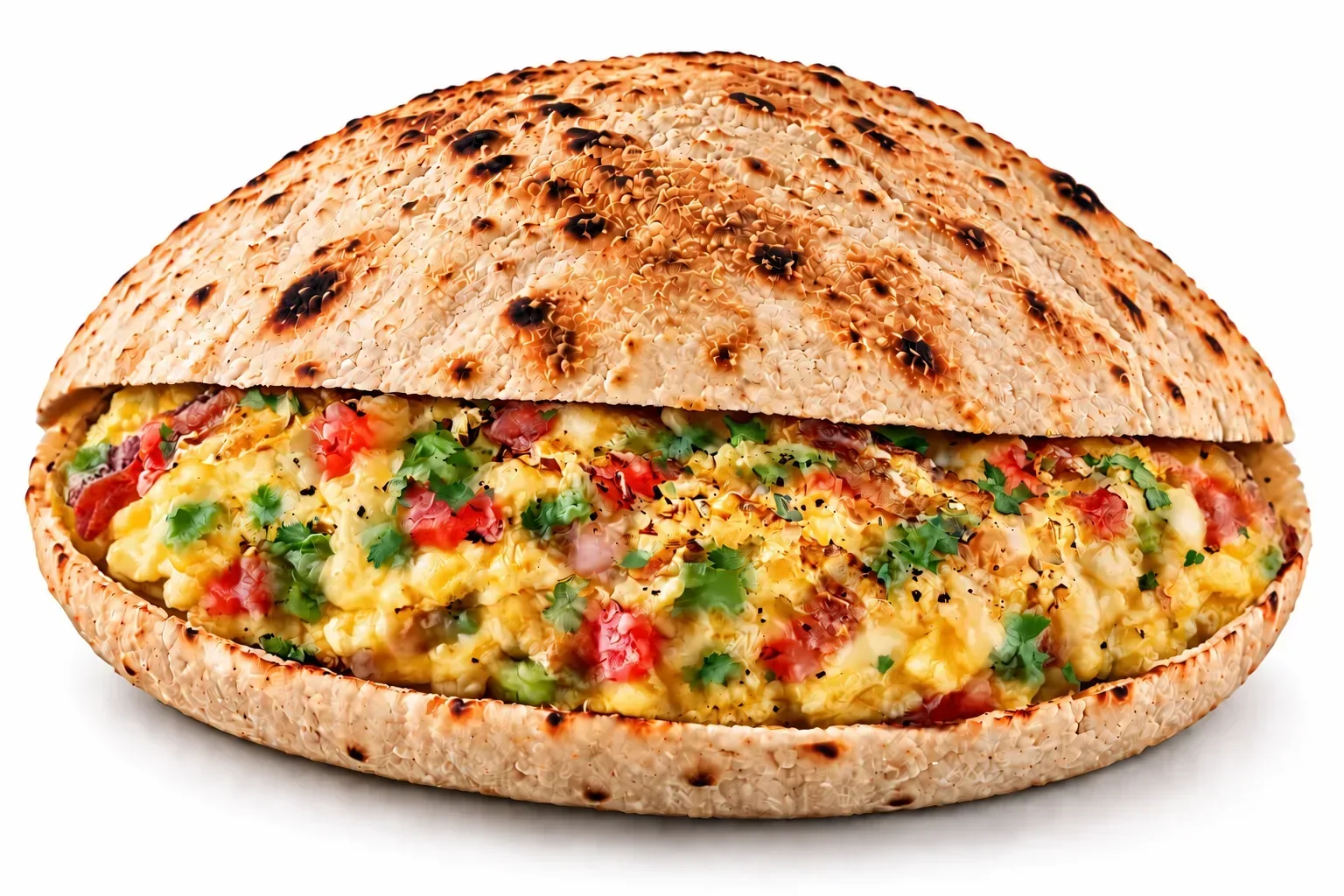Vegetable Omelette (Sandwich)