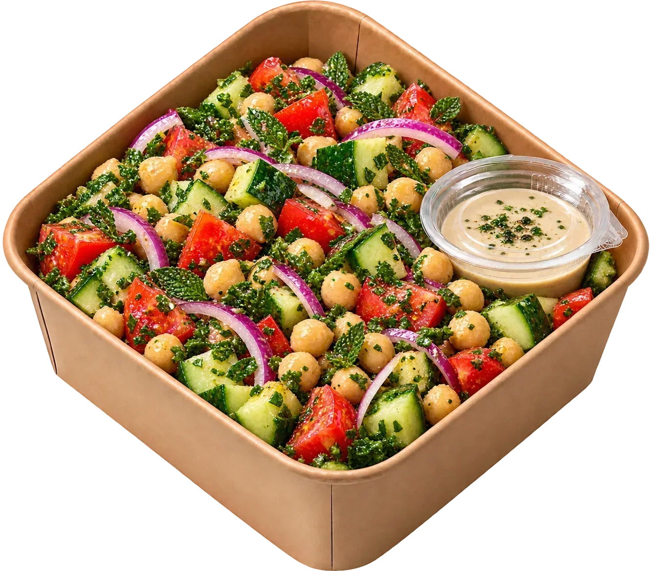 Mediterranean Chickpea Salad