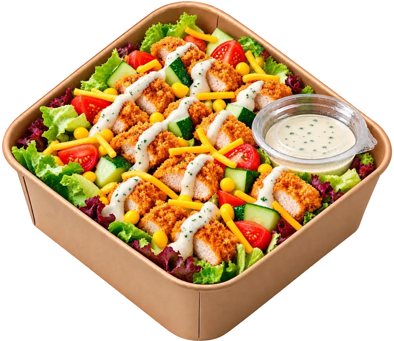 Crispy Chicken Salad