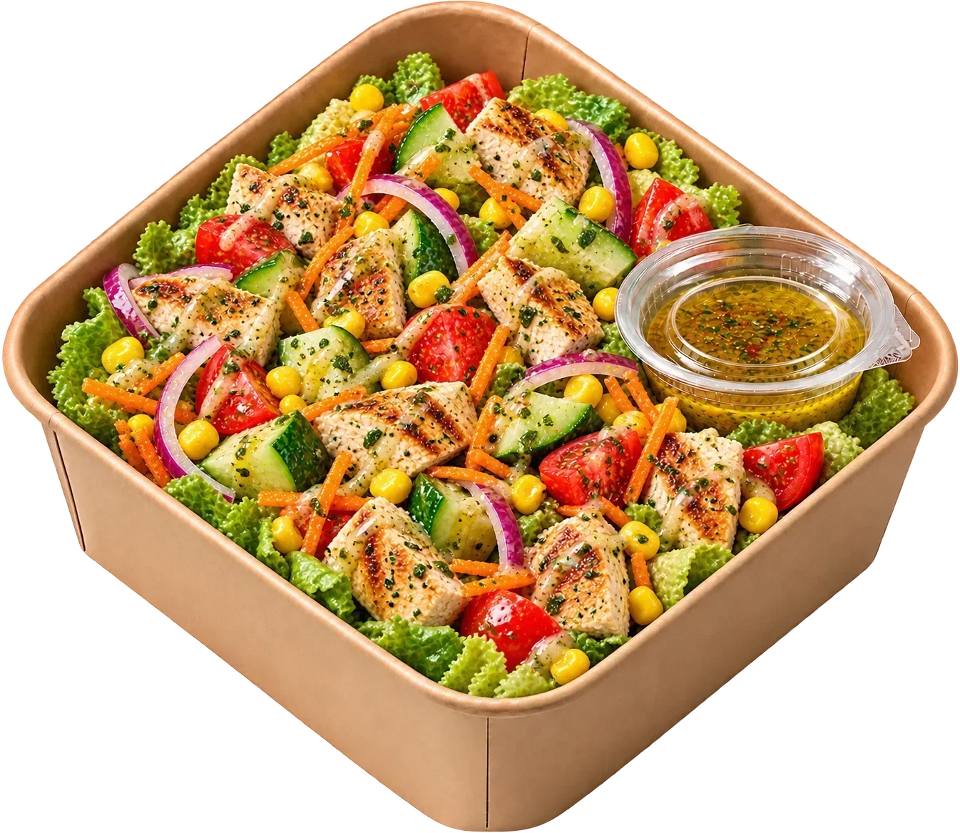Grilled Chicken Garden Salad