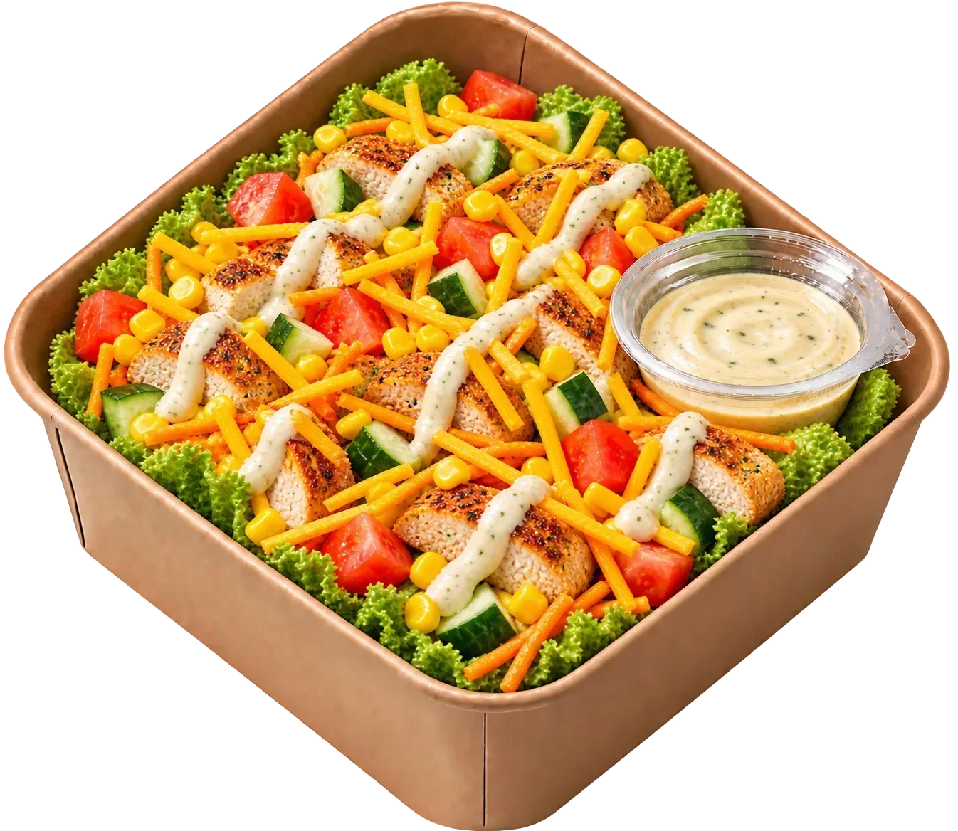 Chicken & Cheddar Salad