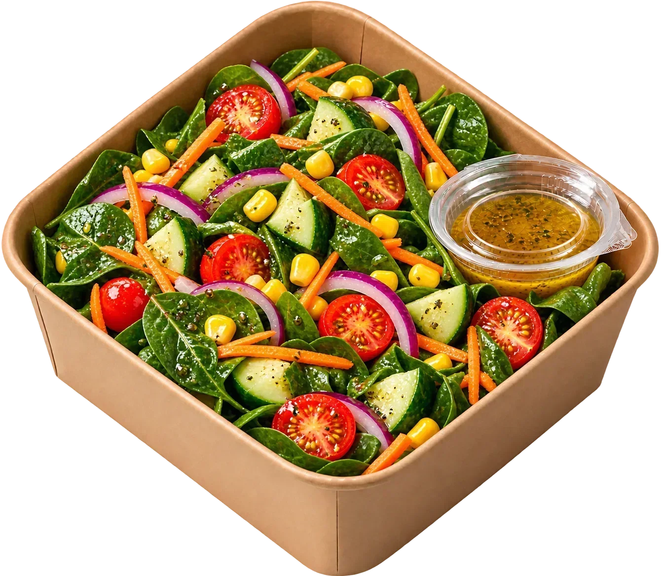 Spinach Garden Salad