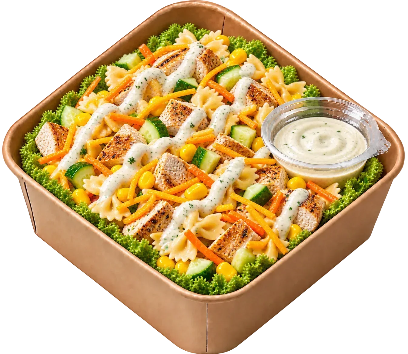 Chicken Ranch Pasta Salad