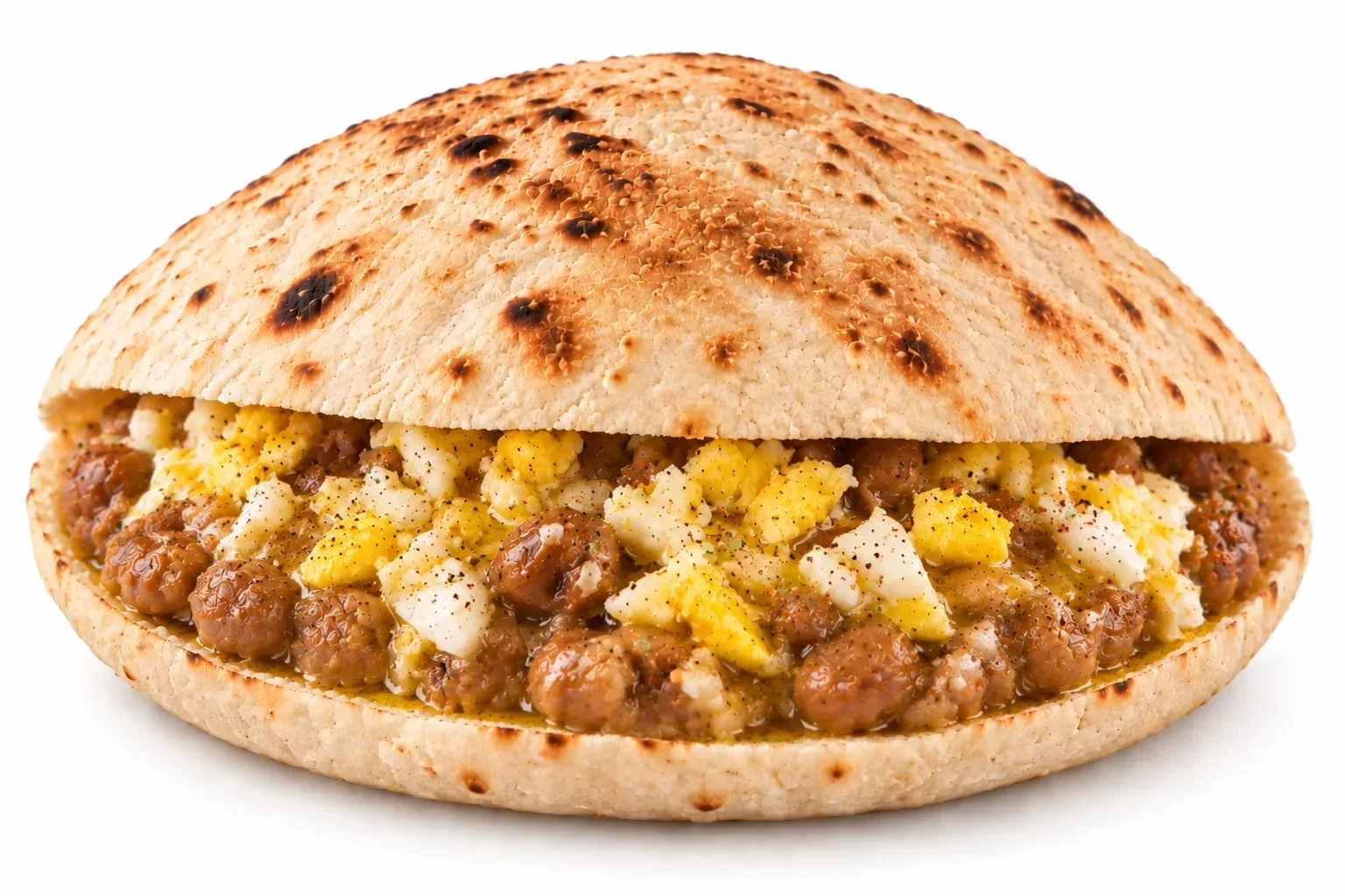 Foul with Eggs (Sandwich)